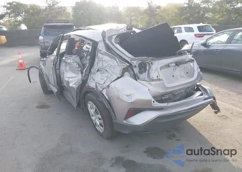 2019 Toyota C-Hr Le z USA, uszkodzony, nr VIN JTNKHMBX3K1032002